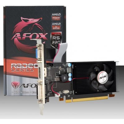 AFOX Radeon R5 220 2GB DDR3 AFR5220-2048D3L5 – Zboží Mobilmania