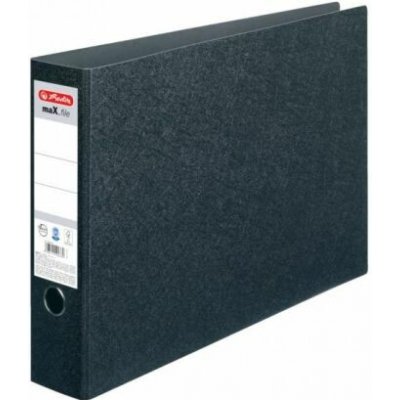 Herlitz Pákový pořadač maX.file A3 7, 5 cm na šířku černý – Zboží Živě