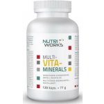 NutriWorks Multivitaminerals 120 kapslí – Zboží Mobilmania