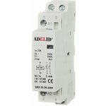 Adelid SM2 25-20-230V Modulární stykač 25-20 230V 25A 2Z 1fázový 2NO SM2 25-20-230V – Zboží Mobilmania