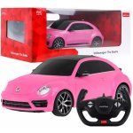 Rastar Auto na dálkové ovládání Volkswagen Beetle RTR růžové 1:14 – Zboží Dáma