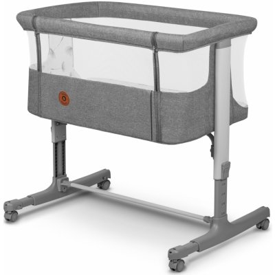 Lionelo Cestovní postýlka Aurora Grey Concrete – Zboží Dáma