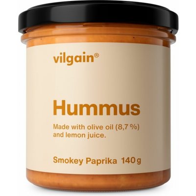 Vilgain Hummus uzená paprika 140 g – Zboží Dáma