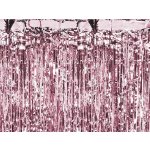 PartyDeco Párty závěs růžově zlatý 90 x 250 cm – Hledejceny.cz