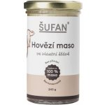 ŠUFAN Hovězí maso ve vlastní šťávě 240 g – Zboží Dáma