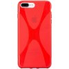 Pouzdro a kryt na mobilní telefon Apple Cadorabo Pouzdro na mobilní telefon pro Apple iPhone 7 PLUS / 7S PLUS / 8 PLUS v červeném pouzdře TPU Silicone Backcover Case