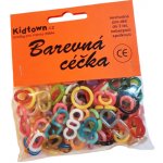 Teddies Céčka barevná různé tvary 150 ks – Zboží Mobilmania