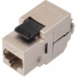 Solarix Konektor keystone SXKJ-10G-STP-BK-SA Cat.6A STP RJ45 – Zbozi.Blesk.cz