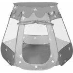 Springos dětský stan na hraní šedá s hvězdami KG0013 – Hledejceny.cz