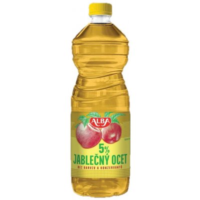Alba jablečný ocet 5 % 1 l – Sleviste.cz