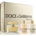 Dolce & Gabbana The One Woman EDP 75 ml + tělové mléko 100 ml + sprchový gel 100 ml dárková sada – Hledejceny.cz