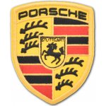 Nášivka Porsche logo 8 cm x 6 cm – Zboží Dáma