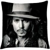 Dekorační povlak na polštáře Mybesthome Johny Depp 01 40 x 40 cm