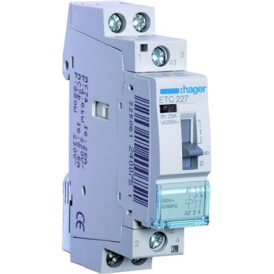 HAGER ETC227 1S+1R 25A – Zbozi.Blesk.cz