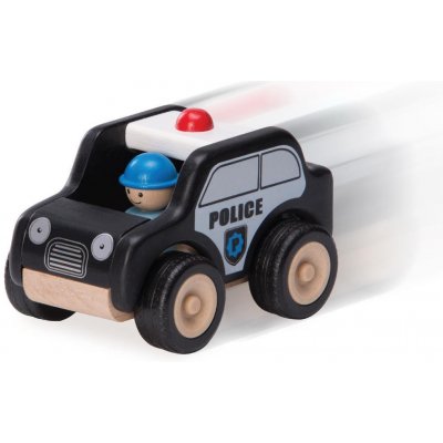 Wonderworld Dřevěné Mini hlídkové vozidlo – Zboží Mobilmania