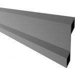 umakov-cz Hliníková dvoukomorová plotová žaluzie 20 x 120 - 3,0 m Antracit RAL 7016 – Hledejceny.cz