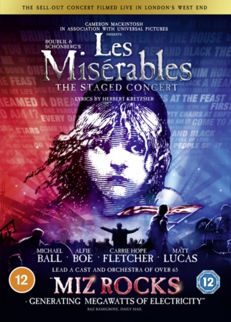 Les Miserables: The Staged Concert DVD