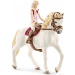 Schleich 42412 Blondýna Sofia na andaluské klisně – Hledejceny.cz