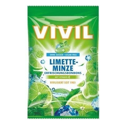 VIVIL Limetka peprmint vitamin C bez cukru 60 g – Zboží Mobilmania