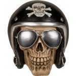 ootb.de Pokladnička lebka s helmou 14 x13 cm – Zboží Dáma