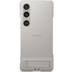 Sony Xperia Stand Cover pro Xperia 1 VI 5G stříbrné