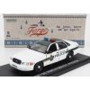 Model Greenlight Ford usa Crown Victoria Police Interceptor Atlanta Police 2009 Baby Drive Bílá 1:43