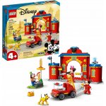 LEGO® Disney 10776 Hasičská stanice a auto Mickeyho a přátel – Zboží Živě