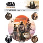 Pyramid International vinylové samolepeky 5 ks Mandalorian – Zboží Dáma