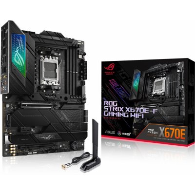 Asus ROG Strix X670E-F GAMING WiFi 90MB1BA0-M0EAY0 – Zboží Živě
