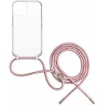 FIXED Pure Neck se šňůrkou na krk Apple iPhone 15 Plus růžové FIXPUN-1201-PI – Zboží Mobilmania