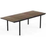 Keter Porto 160-240 rozkládací walnut / grafit 270950 – Hledejceny.cz