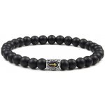 Daniel Dawson pánský korálkový Ivar Gold achát runa NR2027 – Hledejceny.cz