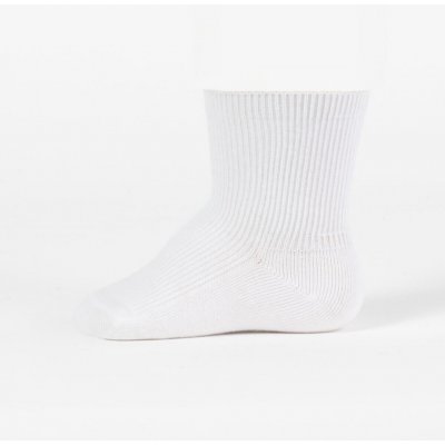 Tralle Dětské bavlněné ponožky SAFA bílé – Zboží Mobilmania