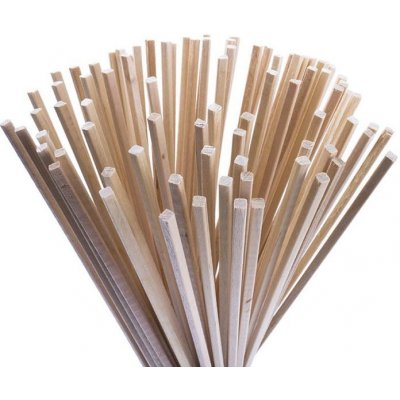 GNT Špejle na cukrovou vatu 100ks hranaté 38cm – Zboží Dáma