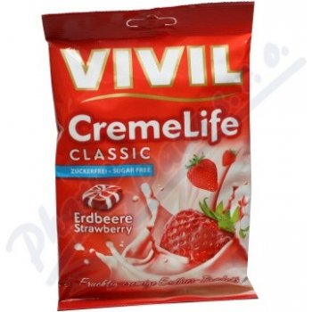 Vivil Creme life jahoda bez cukru 110 g