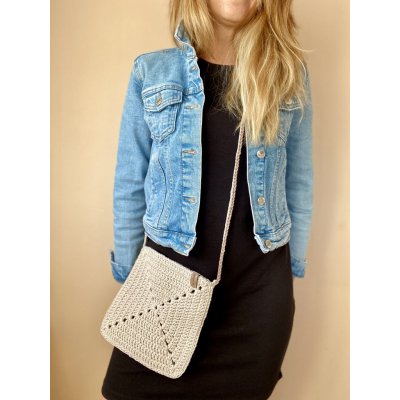 Háčkovaná kabelka Square bag mini 787 avokádo – Hledejceny.cz