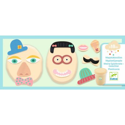 DJECO Modelínový set pro nejmenší Obličeje – Hledejceny.cz