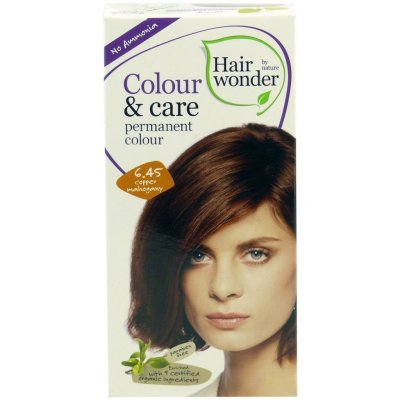 Hairwonder přírodní dlouhotrvající barva BIO měděný Mahagon 6.45