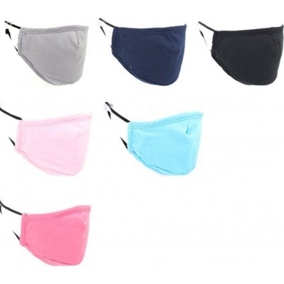 Antonio rouška s uhlíkovým filtrem dětská tmavě modrá – Zboží Dáma