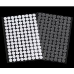 Suchý zip samolepící kolečka plyš+háčky 1 cm - 126 ks (TRANSPARENT) – Hledejceny.cz