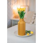 Fiedler Design VÁZA BOTTIGLIA - Jednobarevná, zlatá, velikost M – Hledejceny.cz