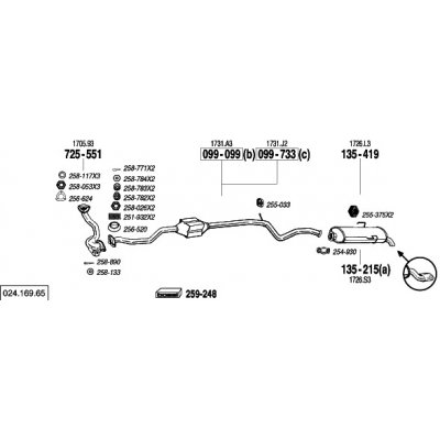 Bosal BS 099-099 – Hledejceny.cz