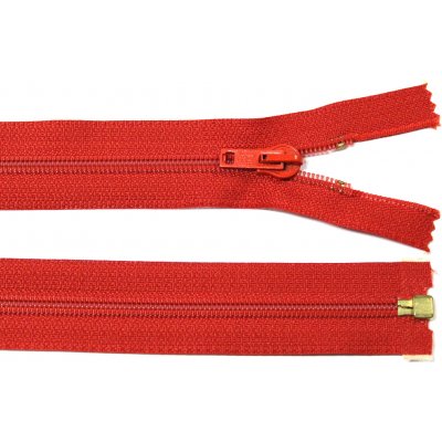 Spirálový zip no.5 rozepínací 90cm - více barev color: 562 červená – Hledejceny.cz