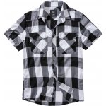 Brandit košile checkshirt halfsleeve červená černá – Zboží Dáma