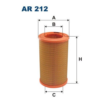 Vzduchový filtr FILTRON AR 212 – Hledejceny.cz