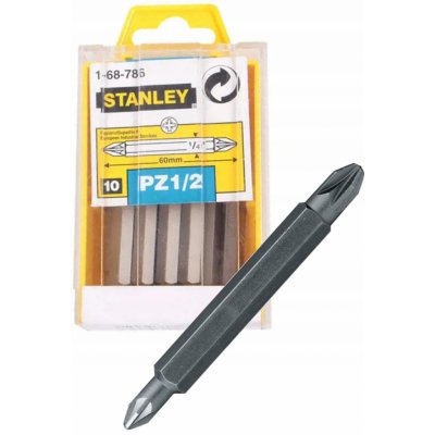 bit oboustranný Stanley křížový Pozidriv Pz1+Pz2 1-68-786 – Zboží Dáma
