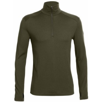 Icebreaker Mens Tech Top LS Half Zip Black