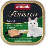 Vom Feinsten Classic Cat příchuť hovězí losos špenát 100 g – Hledejceny.cz