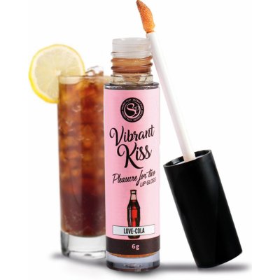 Secret Play Vibrant Kiss Lip Gloss Love Cola 6 g – Zboží Dáma