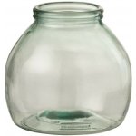 Skleněná váza z recyklovaného skla Huggo - Ø 21*20 cm - J-Line by Jolipa – Hledejceny.cz